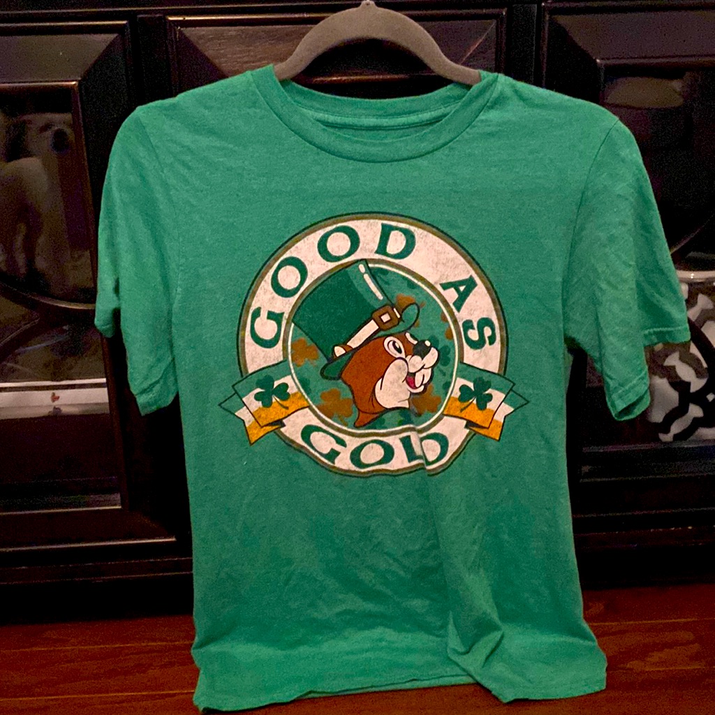 Green As Bucees TShirt Gently Used